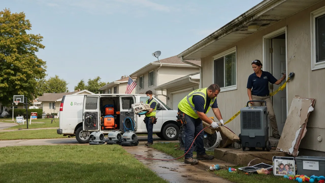 Water Damage Restoration in Franktown, VA near me
